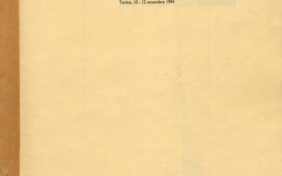 2° Congresso Nazionale FIMUA10-12 Novembre 1994