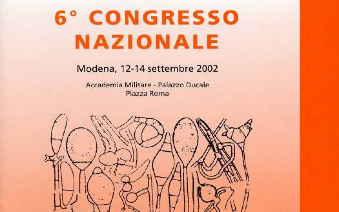 6° Congresso Nazionale FIMUA12-14 Settembre 2002